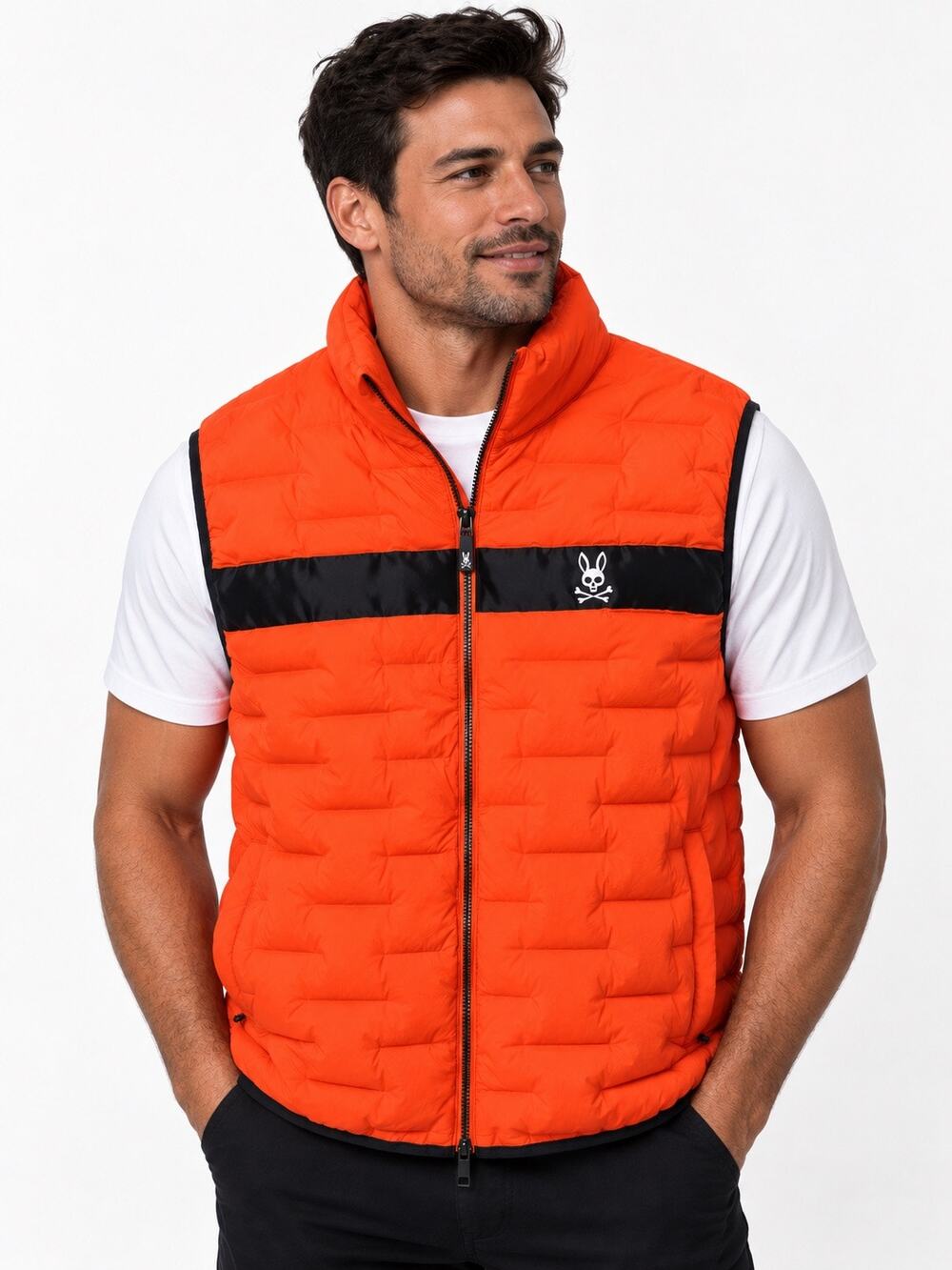 Psycho Bunny Helbeck Down Puffer Vest
